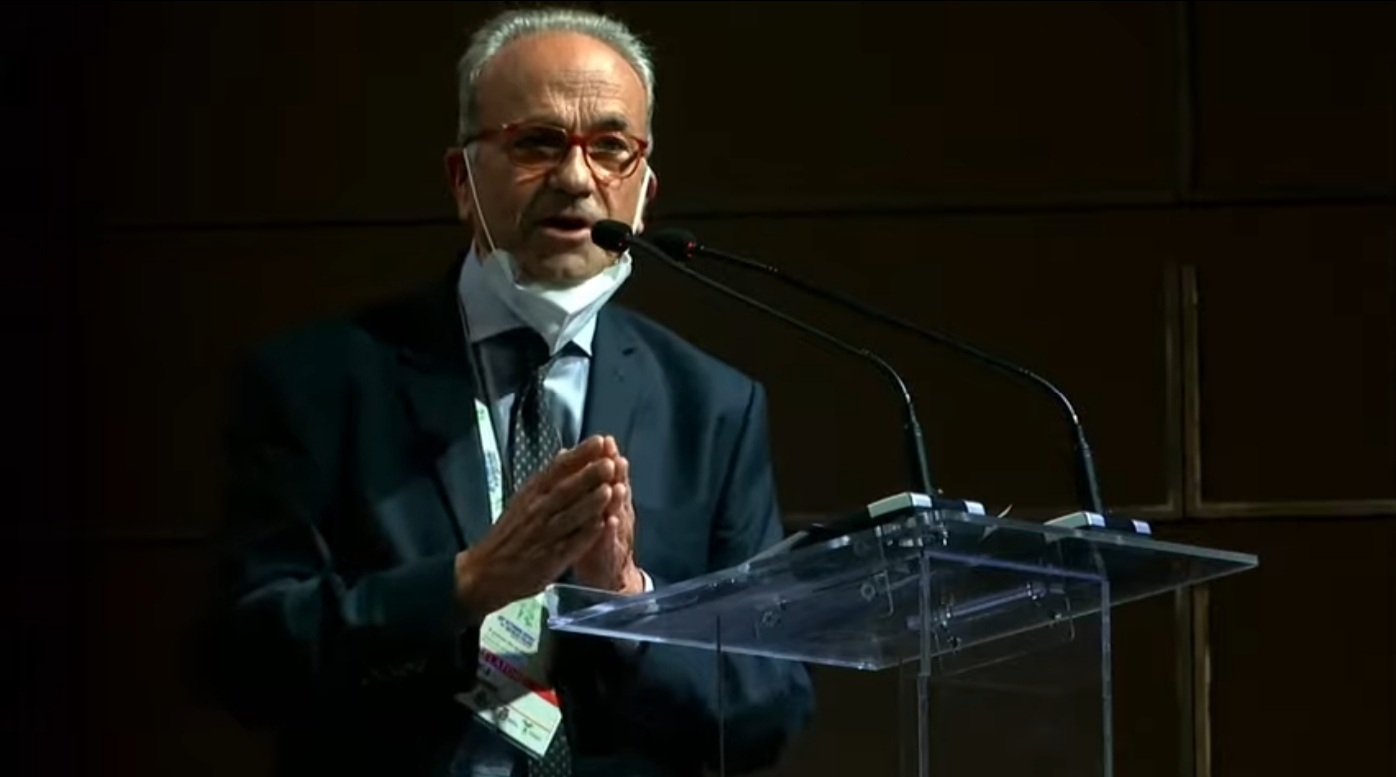 Carlo Borgomeo durante il suo intervento 