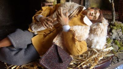 IL PERSONAGGIO DEL PRESEPIO/2 Benino, il giovane che dorme